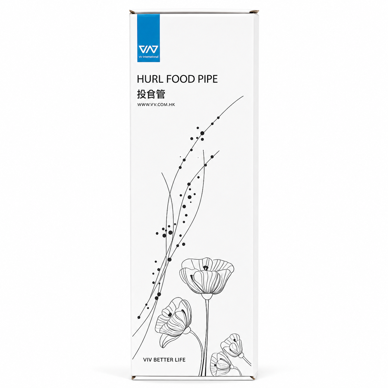 VIV feeding Tube VIV Hurl Glass Feed Pipe bell-mouth aquarium feeding tube for shrimp and planted aquariums