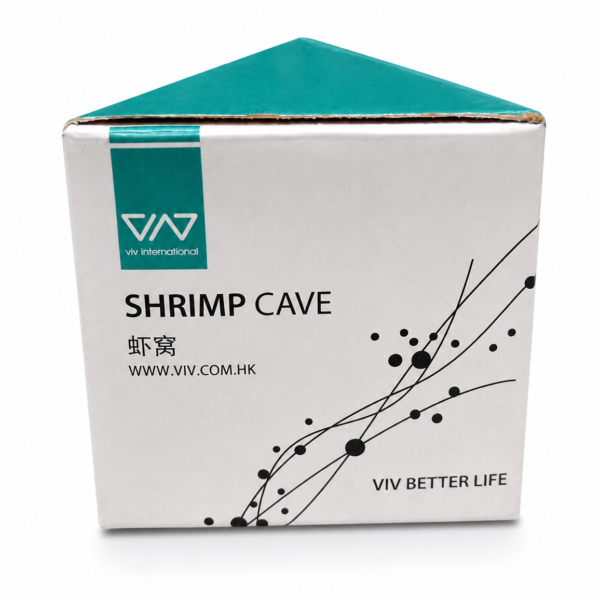 VIV Glass Shrimp Cave for shrimp breeding, shelter, and planted aquariums