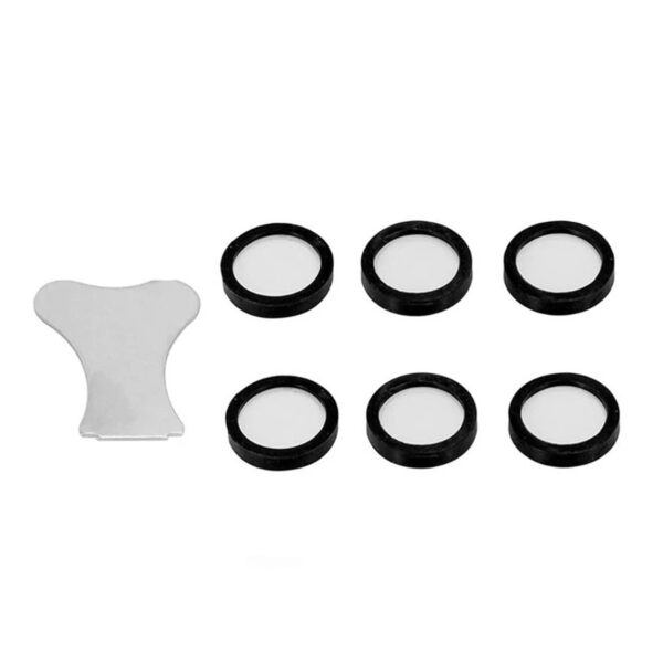 Aquarium Mist Maker Disc Spare Pack of 6 with ceramic replacement discs and replacement tool