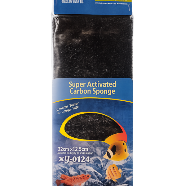 Super Activated Carbon Sponge for aquarium mechanical and chemical filtration