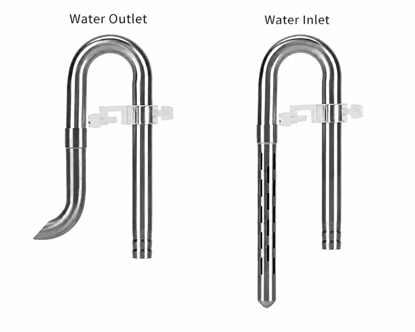 RDR Stainless Steel Lily Pipe 16mm for planted aquarium canister filter