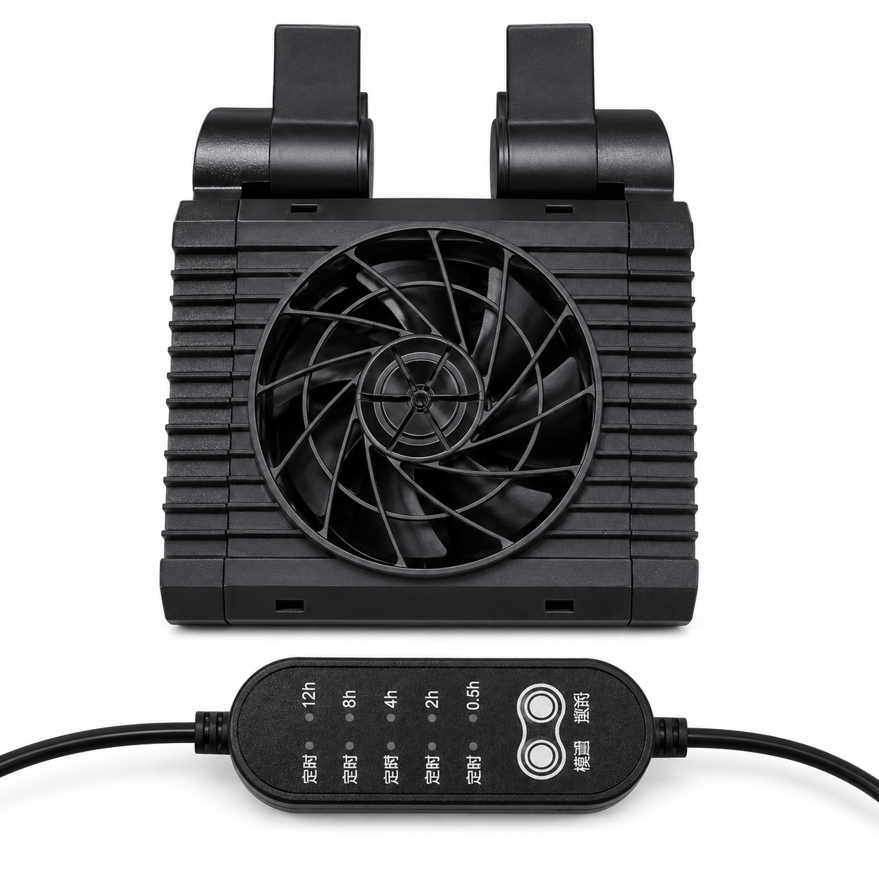 Cooling Fan with control Aquarium Cooling Fan with Timer for fish tank water cooling with 0.5H 1H 2H 4H and 12H timer