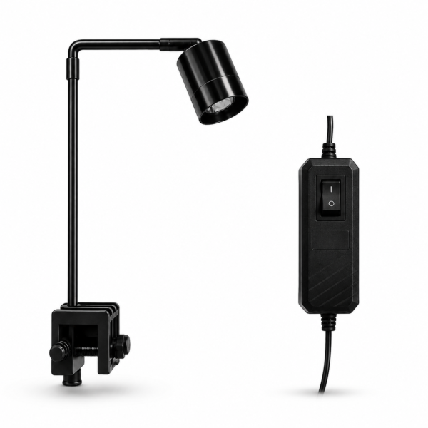Aquarium Spot Light 5W LED spotlight with adjustable 10°–45° beam for aquariums, terrariums, and paludariums