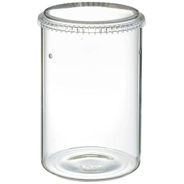 Chihiros Glass Pot Dew L cylindrical 2700ml for terrarium