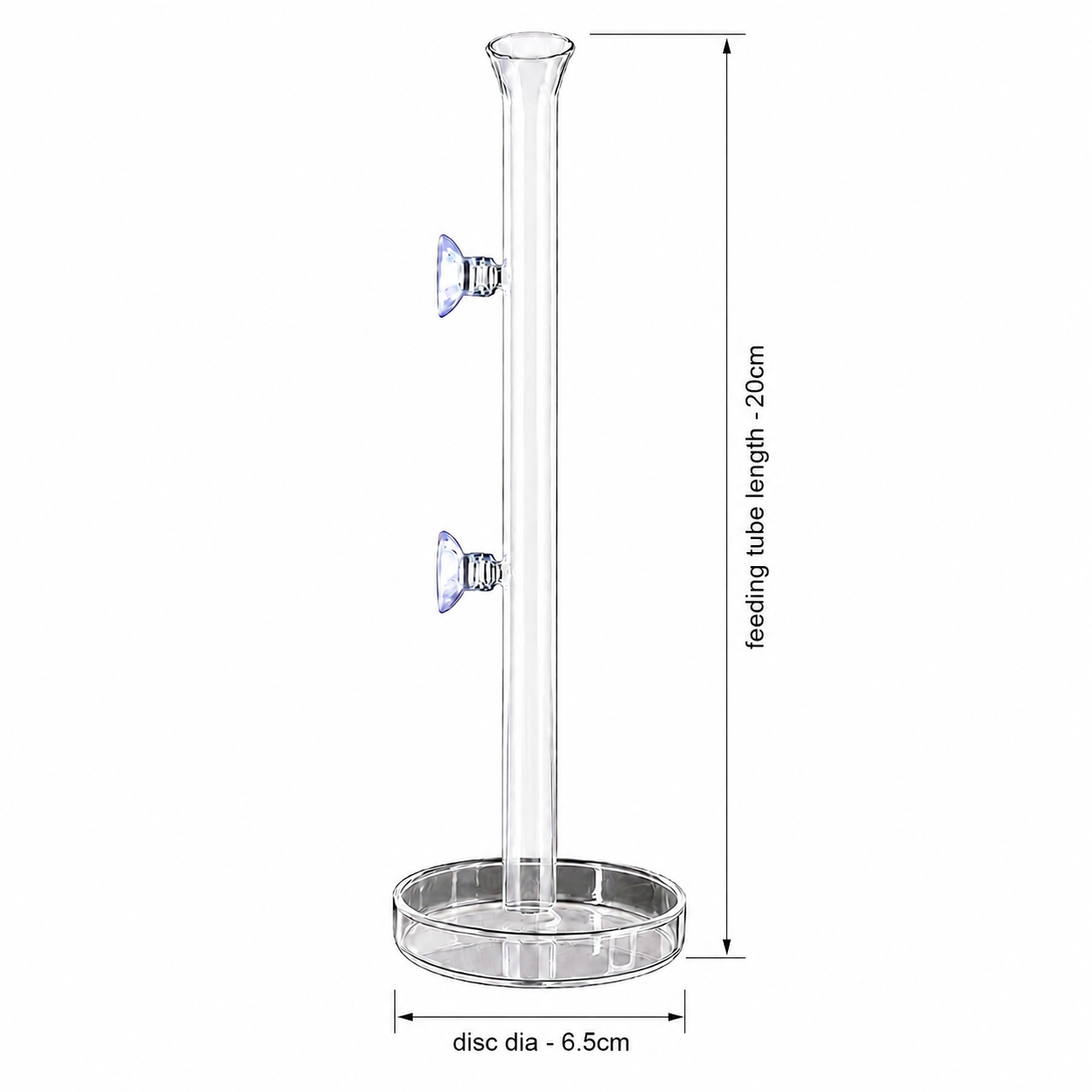 glass feeder 20cm