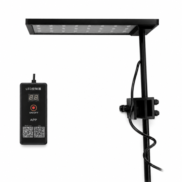 Deyao Aquarium Light E23 App Control RGB LED light for 25–30cm planted aquariums