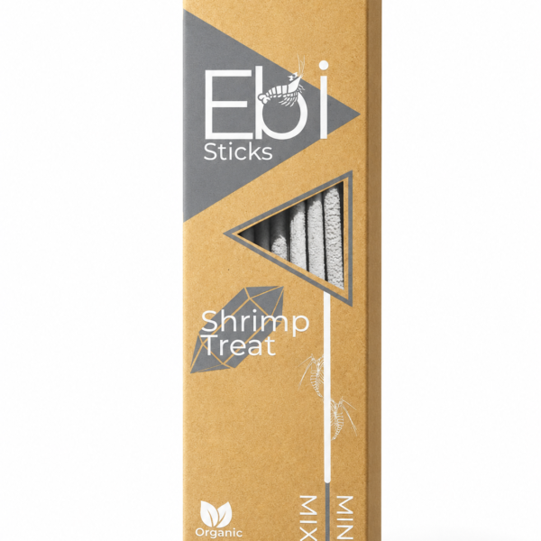 Kabadi Ebi Sticks Mineral Mix Shrimp Treat Sticks pack of 12 with minerals and calcium
